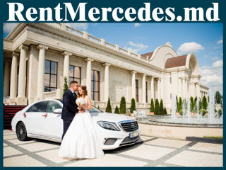 Arenda/аренда Mercedes S Class W222 AMG S65 Long alb/белый foto 19