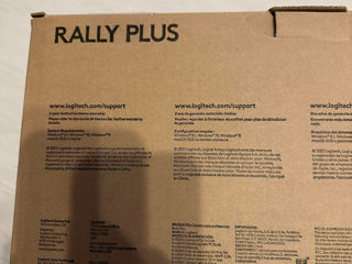 Sistem de videoconferință Logitech Rally Plus, inclusiv difuzoare, microfon, hub, cameră foto 3