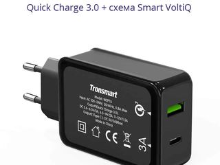 Tronsmart, Topk Quick Charge 3.0 - Incarcator rapid - Быстрая зарядка (18w) foto 7