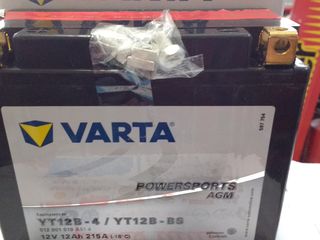 Varta baterie moto 12V 12Ah.215A:AGM.Exide baterie-moto-Ulei Moto 2Takt:4Takt:10w40:5w40:10w50:5w50: foto 1