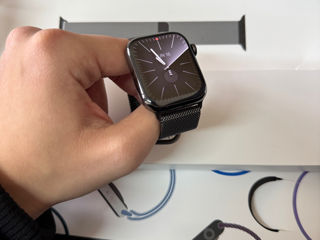 Apple Watch 7 45mm Stainless Steel foto 5