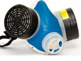 Respirator РУ-60 + 2 2 filtre (marca А) / Респиратор РУ-60 + 2 банки (марка A1P1)