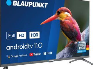 Телевизор Blaupunkt 32FBC5000  Android 11   FullHD  всего за 138 MDL в месяц, аванс - 0! foto 1