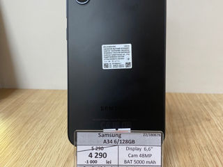 Samsung A34 6/128GB