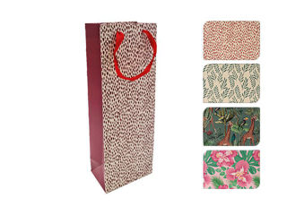 Punga Cadou Pentru Sticla 36X13X8Cm, 4 Modele