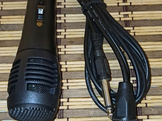 микрофон с кабелем XLR / джека 6.3 мм за 150 лей, новый foto 2