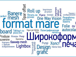 Imprimare format mare!!!baner, oracal, pînză  широкоформатная печать  баннер, оракал, холст foto 2