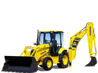 Buldoexcavator Komatsu Wb97r-5, Nou foto 2