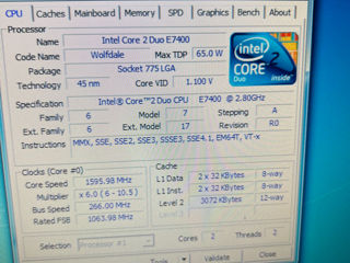 Mini PC Lenovo Core2 Duo, 2Gb Ram, HDD 320Gb, Windows 7 - 400Lei foto 4