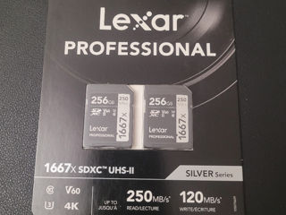 2x lexar 256 GB  v60  Новые