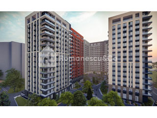 1-комнатная квартира, 47 м², Рышкановка, Кишинёв