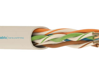 Интернет кабель  ethernet cable CAT 5e UTP 4*2*25 AWG Cu PVC Indoor ETKcablo (цена за 1м) foto 2