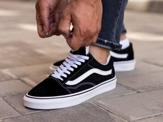 Vans old skool black white foto 4