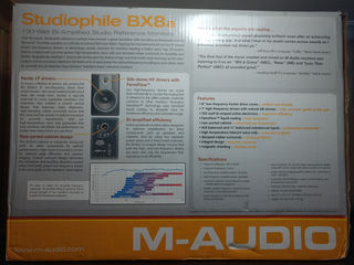 M-Audio BX8a Active Studio Monitors - 130 W foto 6