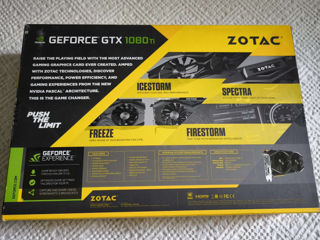 Видеокарта ZOTAC GeForce GTX 1080 Ti AMP! Edition 11GB foto 2