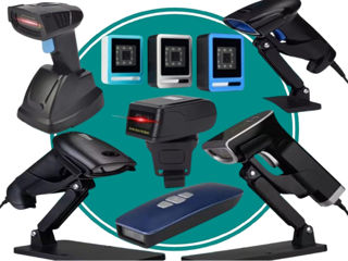 Scanner de coduri de bare 1D si 2D. Сканер штрих кодов 1D и 2D. Ассортимент. Качество. Цена. фото 0