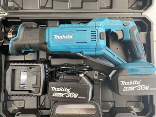 Сабельная аккумуляторная пила Makita 36v 5 am foto 1