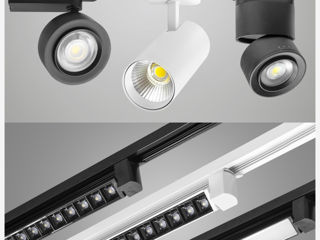 Proiector LED pe sina, proiector track cu LED, sisteme de iluminat pe sina, panlight, LED liniar