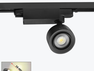 Proiector LED pe sina, proiector track cu LED, sisteme de iluminat pe sina, panlight, LED liniar foto 19