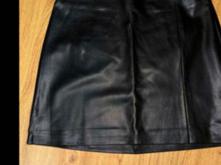 Fusta Pull & Bear S piele / юбка эко кожа foto 2