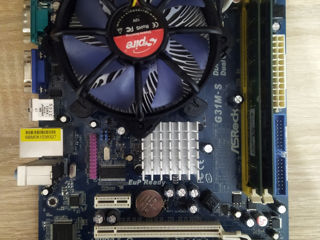 AsRock G31M-S / Pentium 5200 2.5ghz / 4GB RAM