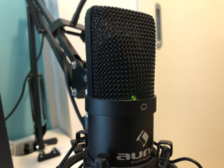 Professional Cardioid Condenser Microphone Auna MIC-900. 25mm capsule. foto 3