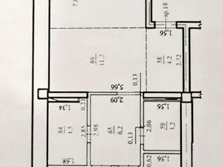 Apartament cu 3 camere, 80 m², Ciocana, Chișinău foto 7