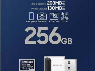 Samsung EVO Select + Adapter microSDXC 256GB/512GB/ Samsung Pro Ultimate 256GB foto 2