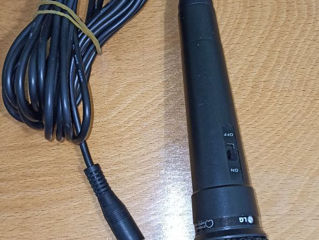 микрофон LG проводной, кабель 4 метра / джека 6,3 мм foto 4