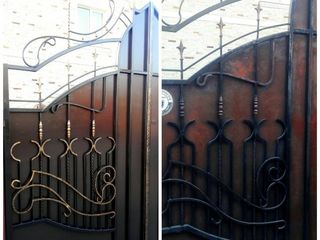 Vopsirea portilor #покраска ворот foto 5