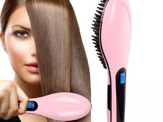 Расческа-выпрямитель Fast Hair Straightener HQT-906 foto 4