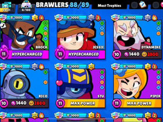 Vand Cont Brawl Stars foto 1
