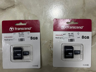 MicroSD HC Transcend 8gb