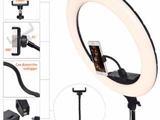 Vând lampă selfie premium  led ring light zb-f488 nouă foto 4