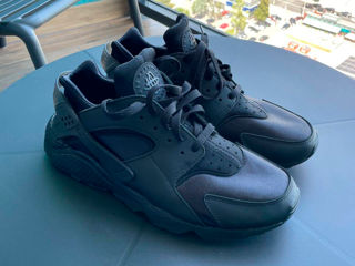 Nike Air Huarache trainers in triple black  (размер 44,5 но реальный 42,5) foto 2