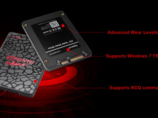 2.5" SATA SSD   256GB   Apacer "AS350" Panther [R/W:560/540MB/s, 85/86K IOPS, S11, BiCS] foto 2
