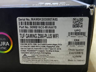 Asus Tuf Gaming Z590-plus Wifi 6 Lga 1200, Intel Z590, Atx foto 4
