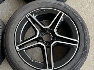 5x112 R19 Mercedes AMG cu anvelope 235/55 R19 foto 4