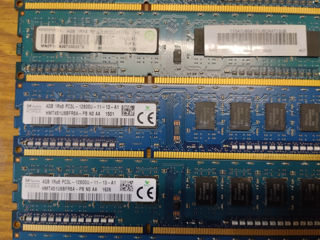 Оперативная память DDR3 4Gb -  45 лей для стационара и ноутбука