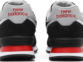 New Balance 574SM2 Black Velocity Red foto 4