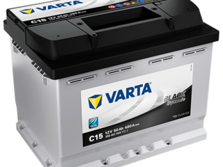 Авто аккумулятор Varta Black Dynamic C15 (556 401 048) 480 A foto 1
