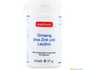 Ginseng+Zinc+Lecitina Женьшень + Цинк + Лецитин foto 1