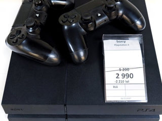 Sony Playstation 4, 2990 lei.