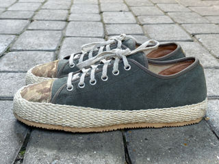 Woolline Canvas Sneakers. Made In Italy. Размер 38. В идеальном состоянии. foto 2