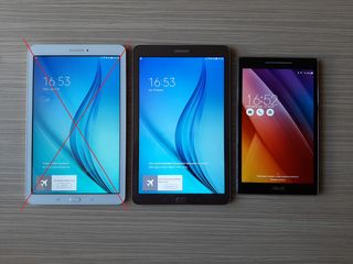 Samsung Tab E9.6 Brown + ASUS ZenPad 8.0 foto 1