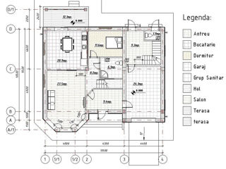 Casă de locuit individuală cu 2 niveluri / stil clasic / 248m2/ arhitect / 3D / proiecte foto 4