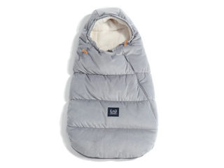 LA MILLOU HUSA CARUCIOR IARNA - BABY MULTI - VELVET COLLECTION - DARK GRAY
