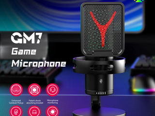 Microfon pentru PC Yanmai GM7 RGB / Gaming Microphone with RGB foto 2