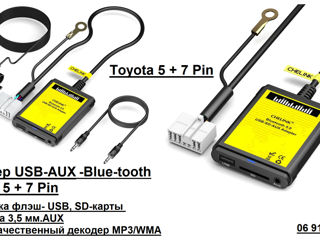 Кнопки управления магнитолой .На руль .Адаптеры Оптические-USB-Bluetooth-AUX foto 7