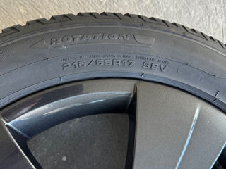 5x112 R17 Skoda cu anvelope 215/55 R17 foto 6